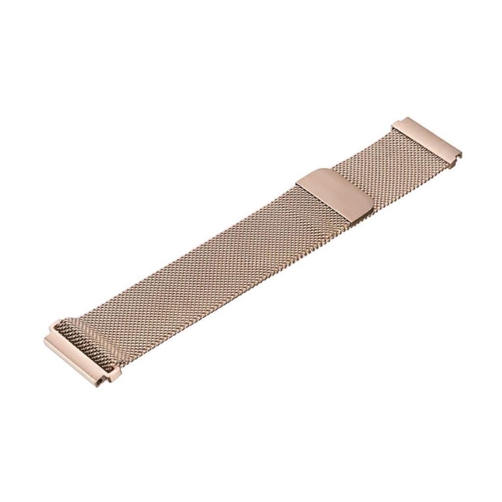 Milanese Mesh Smartwatch klockarmband för Polar Ignite, etc - Roséguld