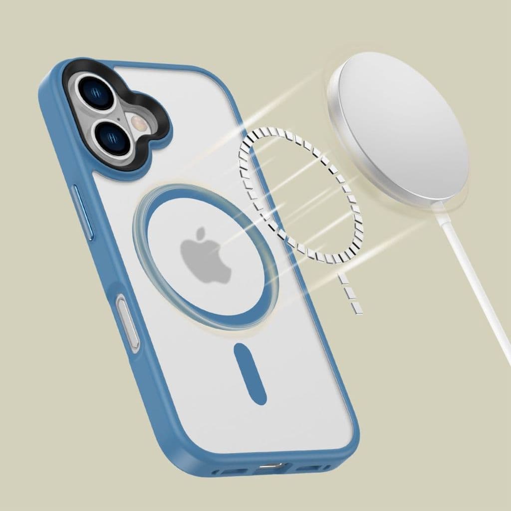 Tech-Protect MagMat MagSafe Skal till iPhone 16 - Blå