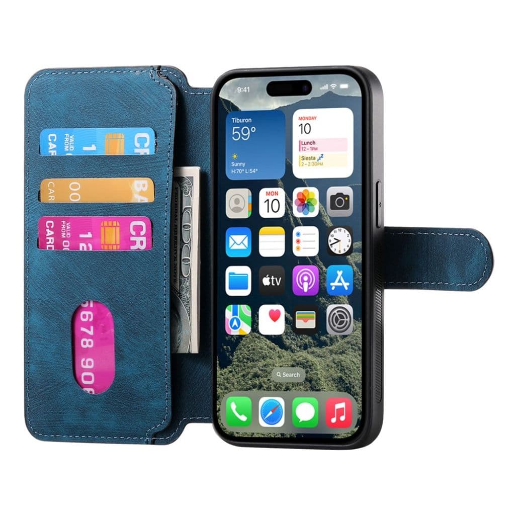 CASENEO iPhone 16 Plus Fodral - Mörkblå