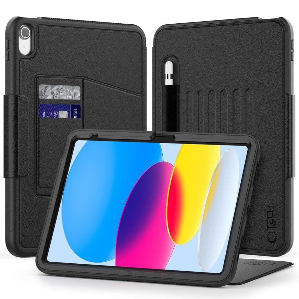 Tech-Protect SC Pen Fodral till iPad 10th Gen 2022 /A16 2025 - Svart