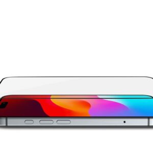 SiGN Heltäckande Skärmskydd i Härdat Glas för iPhone 16 Pro Max med Monteringsra