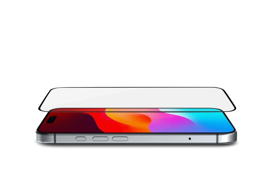 SiGN Heltäckande Skärmskydd i Härdat Glas för iPhone 16 Pro Max med Monteringsra