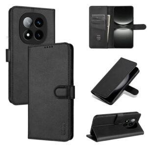 AZNS Xiaomi Redmi Note 14 Pro 5G Plånboksfodral - Svart
