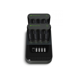 Batteriladdare (4h) inkl 8 st GP AA 2000mAh PRO NiMH