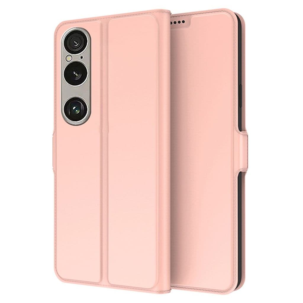 Sony Xperia 1 VII Fodral med Stativ - Roséguld