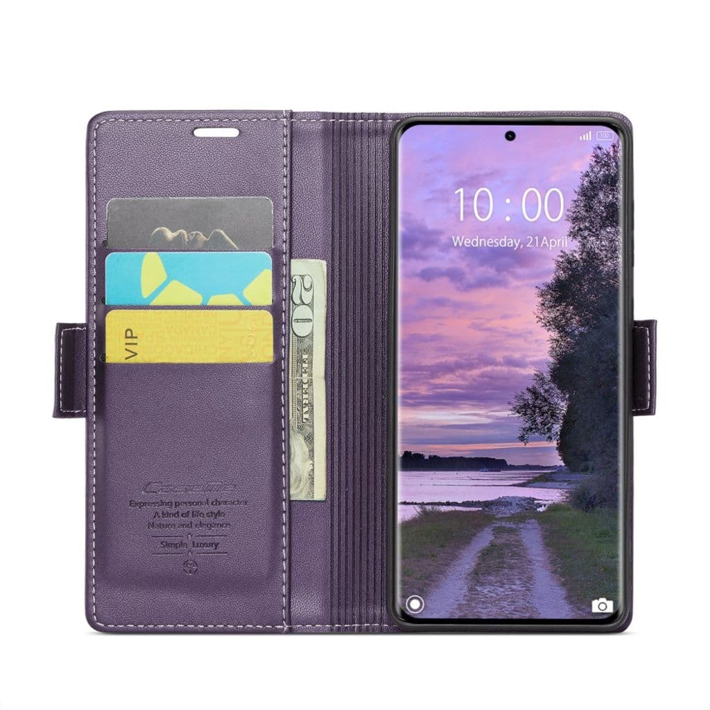 CASEME Xiaomi Redmi Note 14 Pro 5G / Note 14 Pro Plus 5G Fodral - Lila
