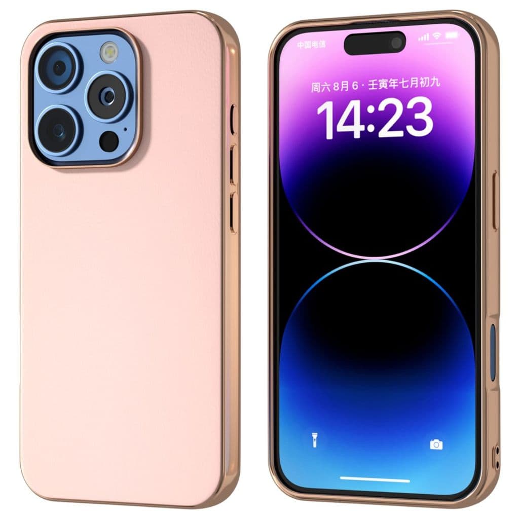 iPhone 16 Pro Skal - Ljusrosa