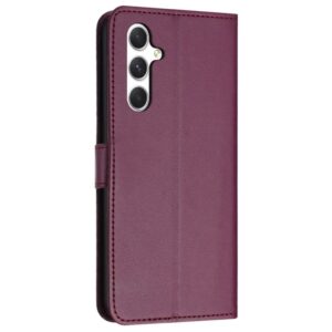 Samsung Galaxy S25 / S24 Plånboksfodral med handrem - Lila
