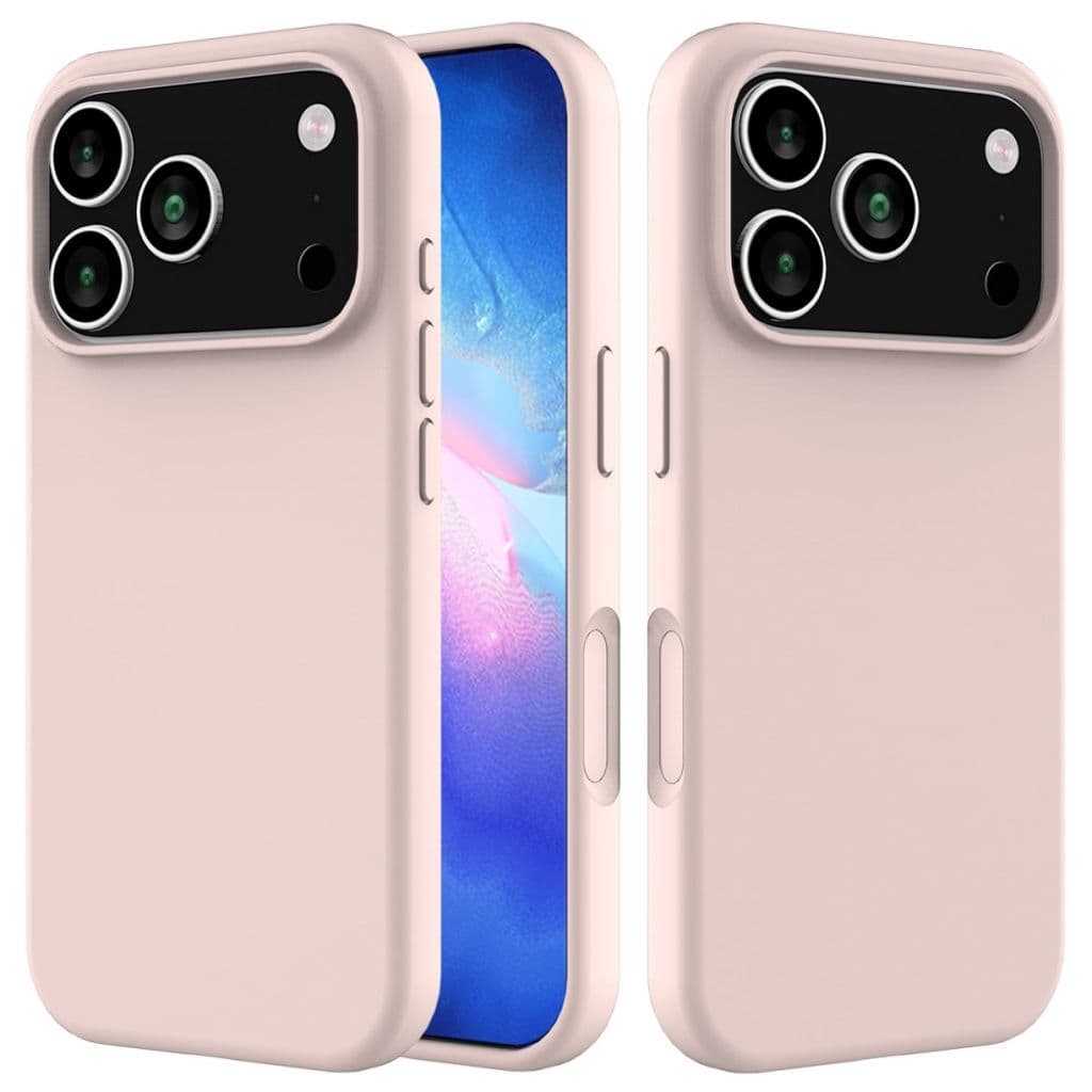 iPhone 17 Pro Silikonskal - Rosa
