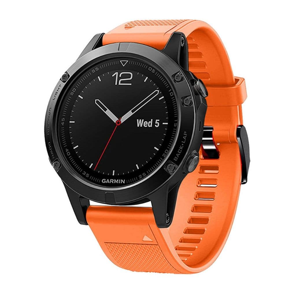 Garmin Fenix 7/6/6 Pro/Forerunner935/945 etc. Klockarmband i silikon - Orange