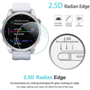 Garmin Fenix 7S skärmskydd 0.3mm 2.5D