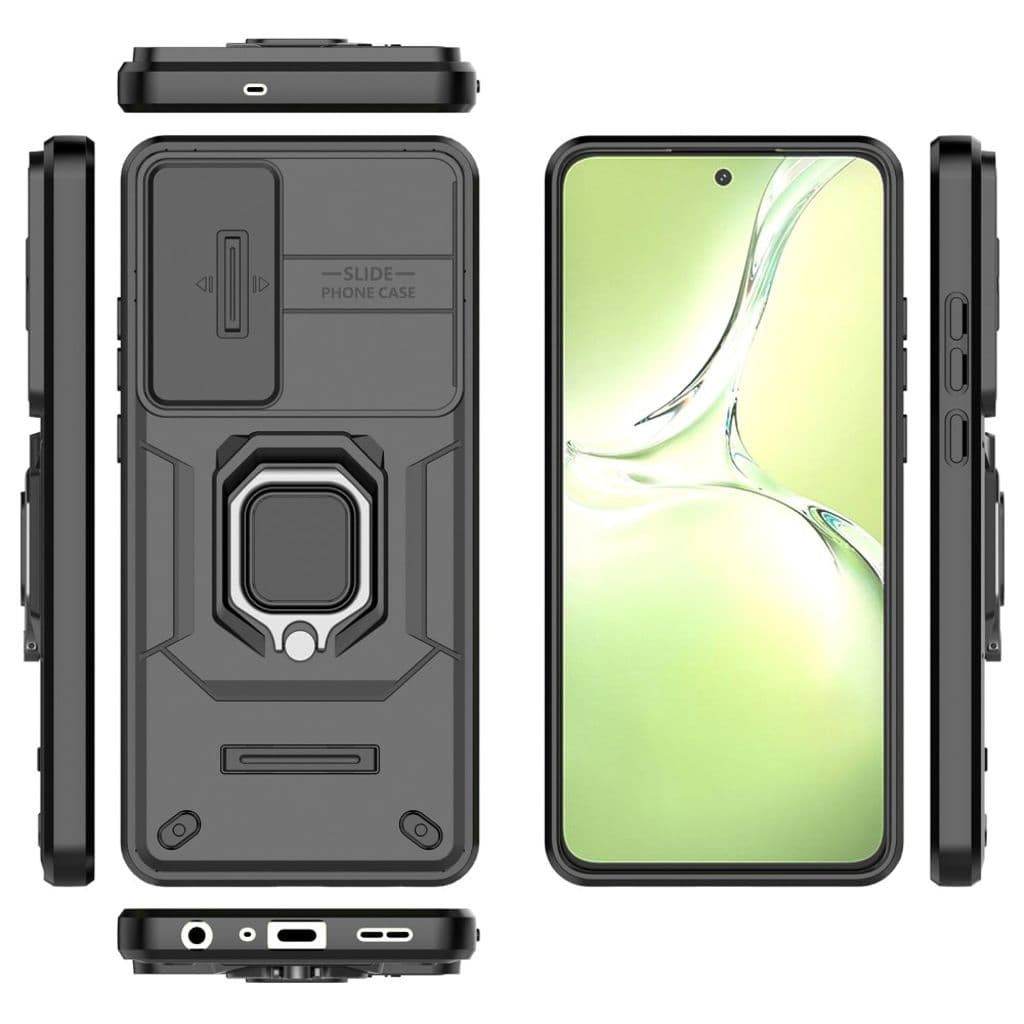Oppo K12x 5G / OnePlus Nord CE4 Lite 5G Skal - Svart