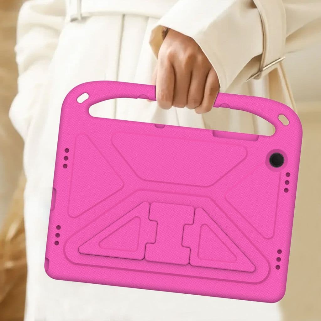Samsung Galaxy Tab A9 Plus Skal med Handtag - Rosa