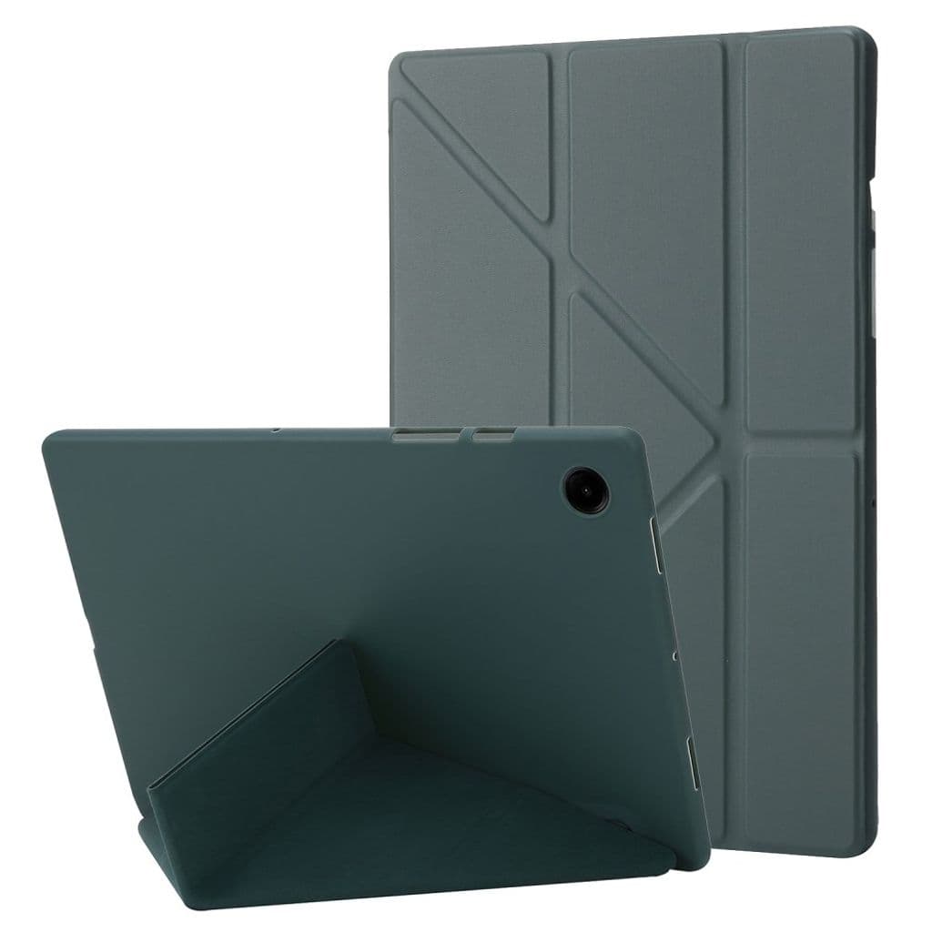 Samsung Galaxy Tab A9 Plus Origami Fodral - Midnattsgrön