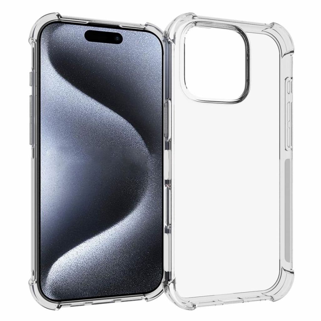 iPhone 16 Pro Slim-Fit Skal - Genomskinlig