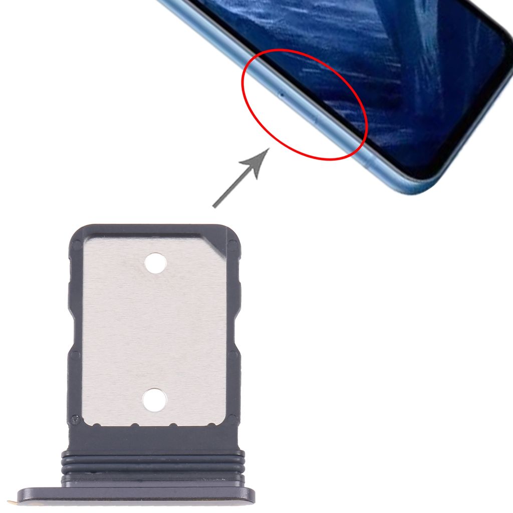 Google Pixel 8a SIM-kortshållare Original - Svart - Bild 2