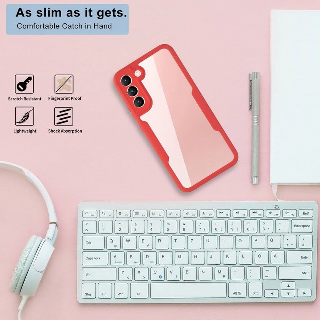 Samsung Galaxy S23 360 Skal med skärmskydd - Svart