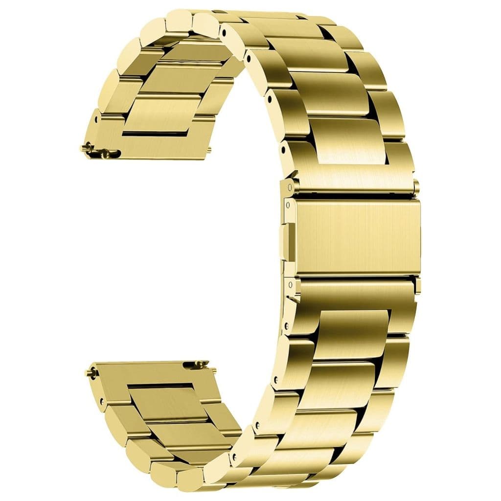 JLT Samsung Galaxy Watch 4/4 Classic Klockarmband i Rostfritt Stål - Guld