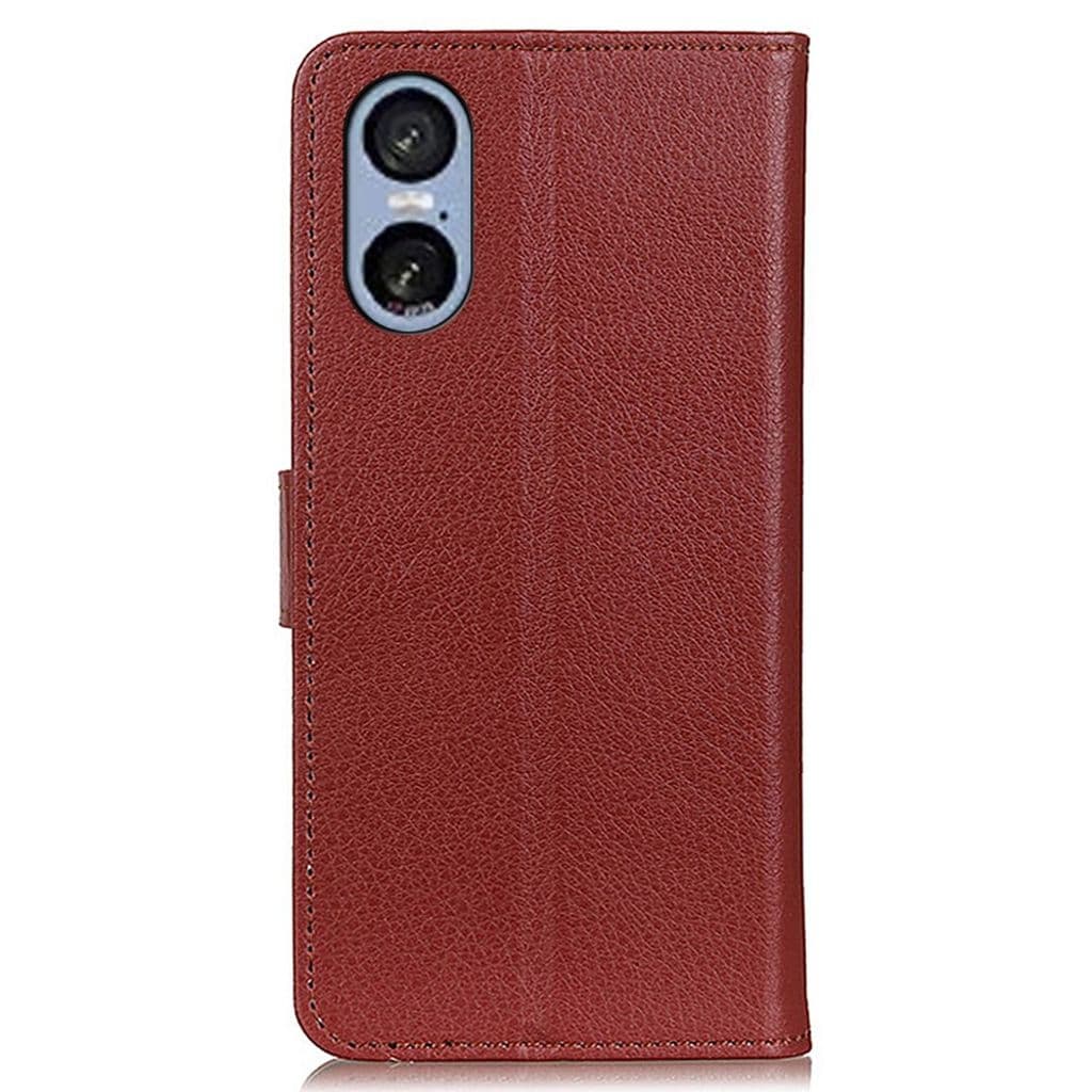 Sony Xperia 5 VI Plånboksfodral - Brun