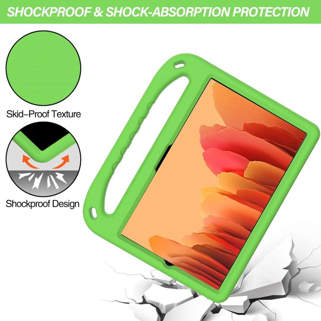 Samsung Galaxy Tab S6 etc. Kickstand Skal - Grön