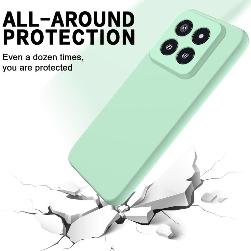Xiaomi 14 Pro skal med en rem - Grön