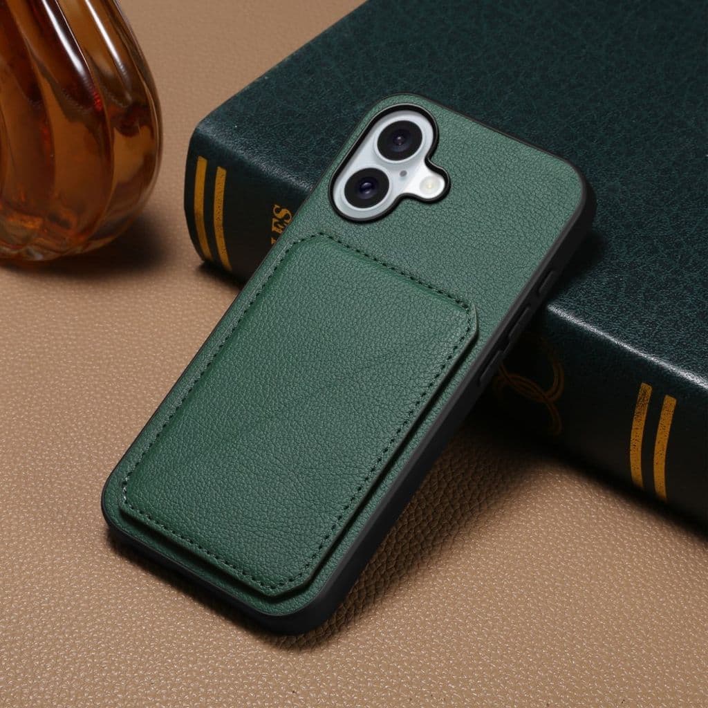 DENIOR D04 iPhone 16 Skal - Grön