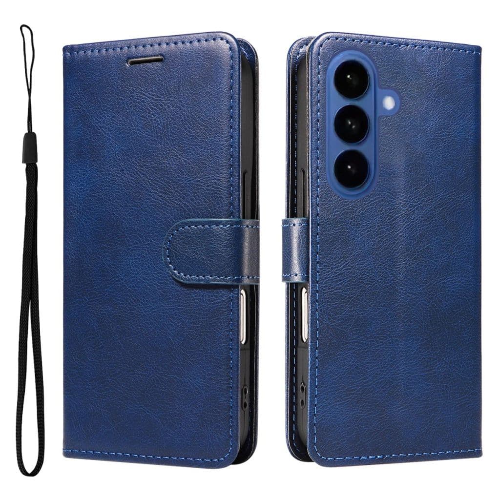 Samsung Galaxy S26 / S26 Pro Fodral med Bärrem - Blå