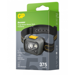 Pannlampa GP CHW54 Discovery Work 375lumen