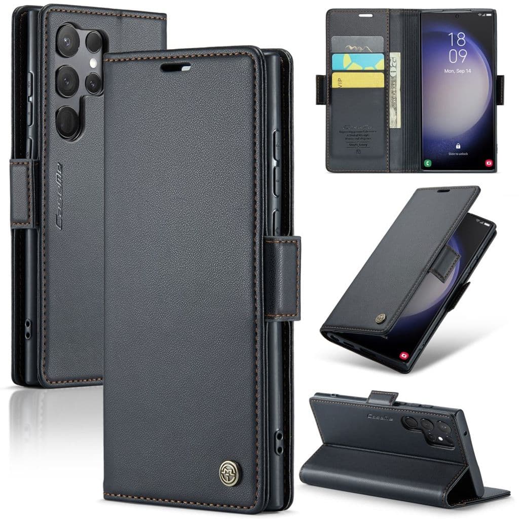 CASEME Samsung Galaxy S24 Ultra fodral - Svart