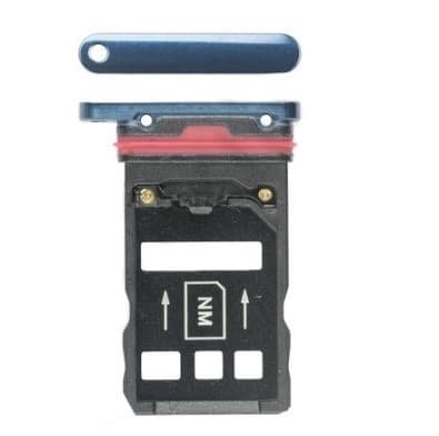 Huawei Mate 20 Pro Simkortshållare - Blå