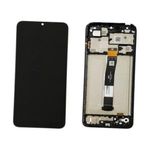 Xiaomi Redmi 12C LCD-skärm med ram - Svart