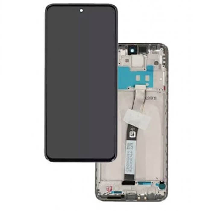Xiaomi Redmi 10 2022 LCD-skärm - Svart