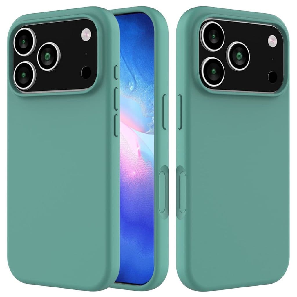 iPhone 17 Pro Silikonskal - Turkos