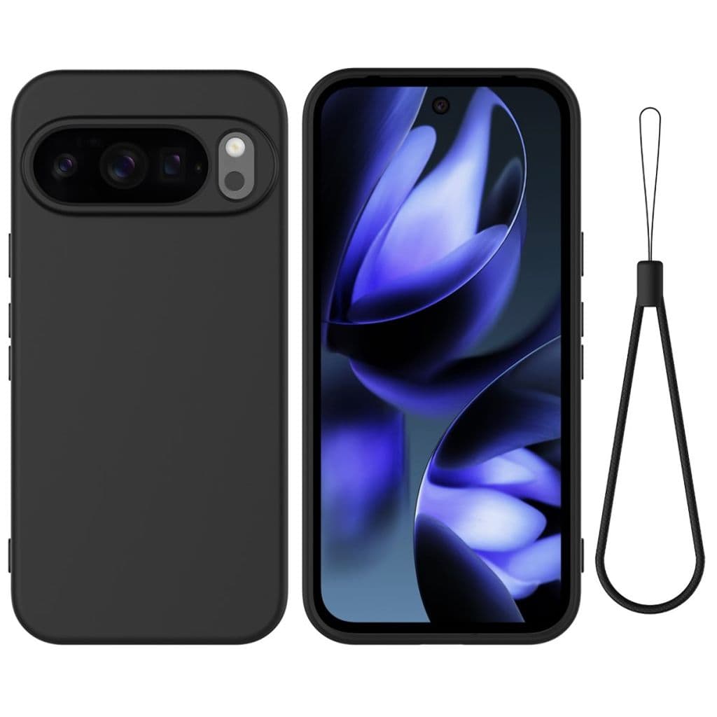 Google Pixel 10 Pro XL Skal med Rem - Svart