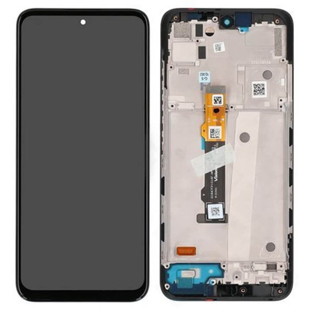 Motorola Moto G71 LCD-skärm - Svart