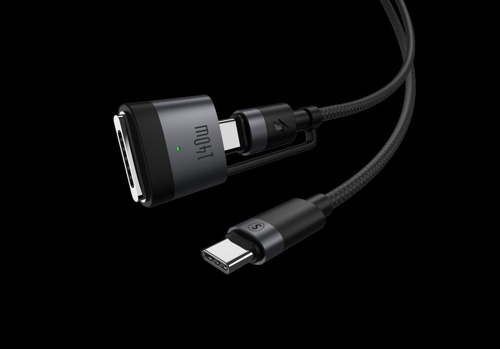 SiGN USB-C till USB-A + Magsafe3 laddningskabel, 240W