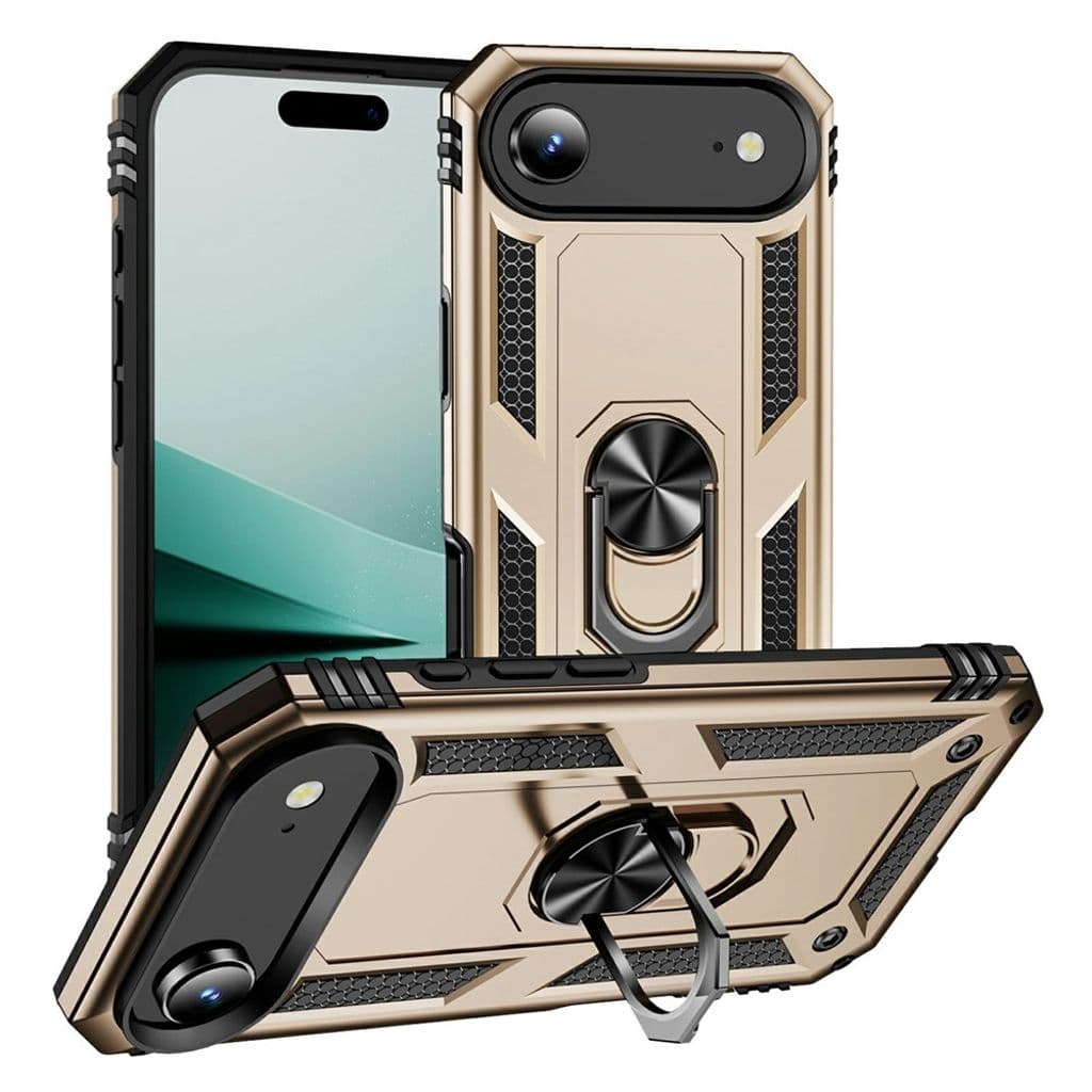 iPhone Air Skal med ringhållare - Gul
