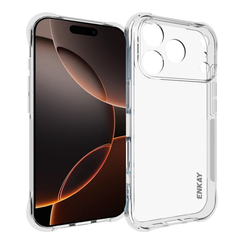 ENKAY HAT PRINCE Skal till iPhone 17 Pro Max Transparent