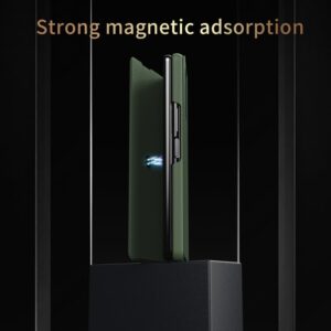 Samsung Galaxy Z Fold4 5G Kevlar Texture Phone Fodral - Grön