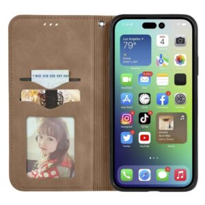 iPhone 14 Skin-touch Feeling Fodral - Brun