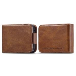 LC.IMEEKE Samsung Galaxy Z Flip5 5G fodral - Brun