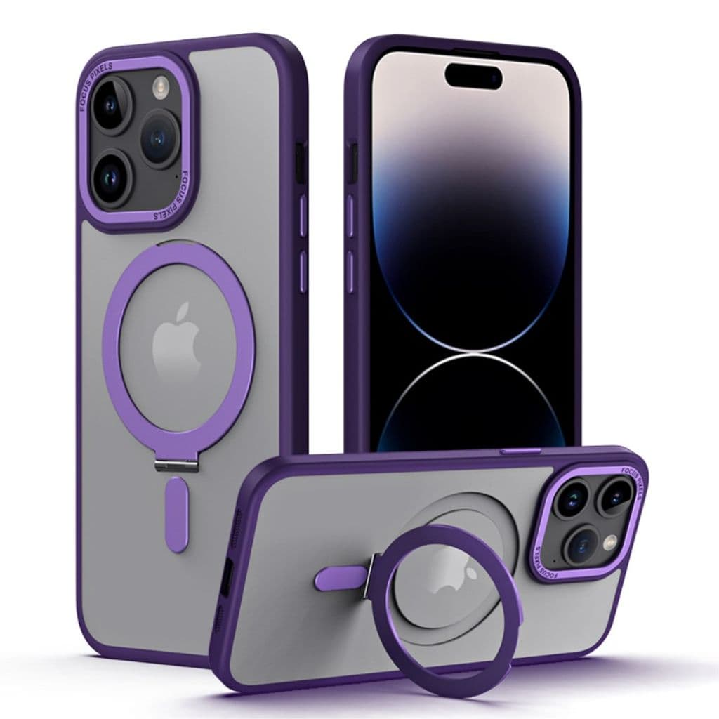 Matt iPhone 15 Pro Max skal - Magsafe - Transparent