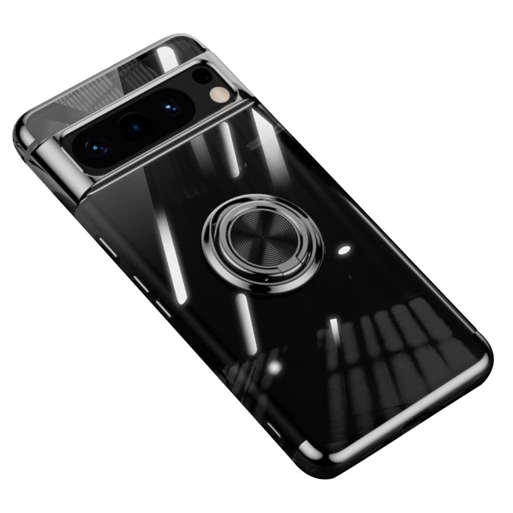 Google Pixel 8 Pro Skal med ring - Svart