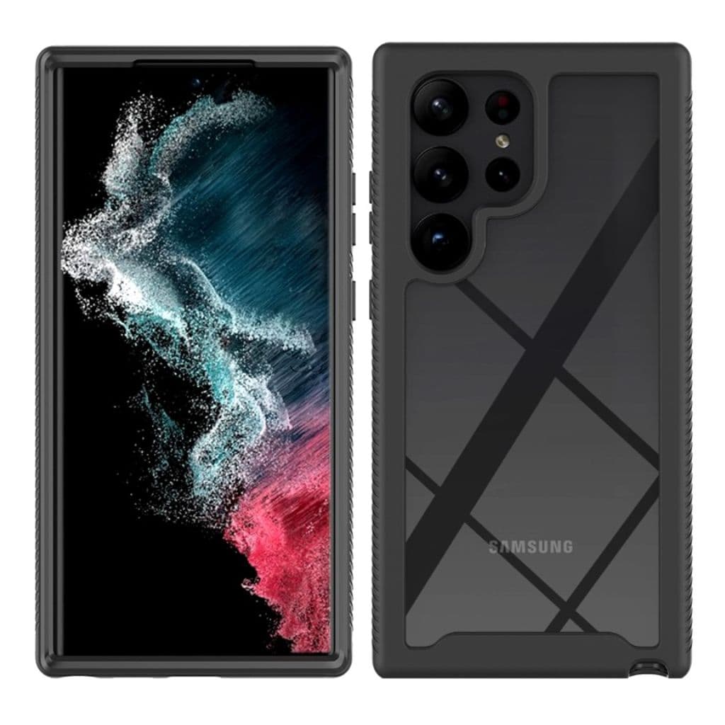 Grovt Samsung Galaxy S23 Ultra skal - Svart