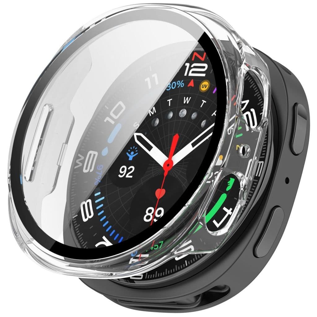 Samsung Galaxy Watch8 40mm Skal med Skärmskydd - Transparent