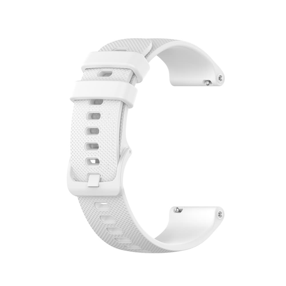 Garmin VivoMove 3S/VivoActive 4S Klockarmband i silikon - Vit