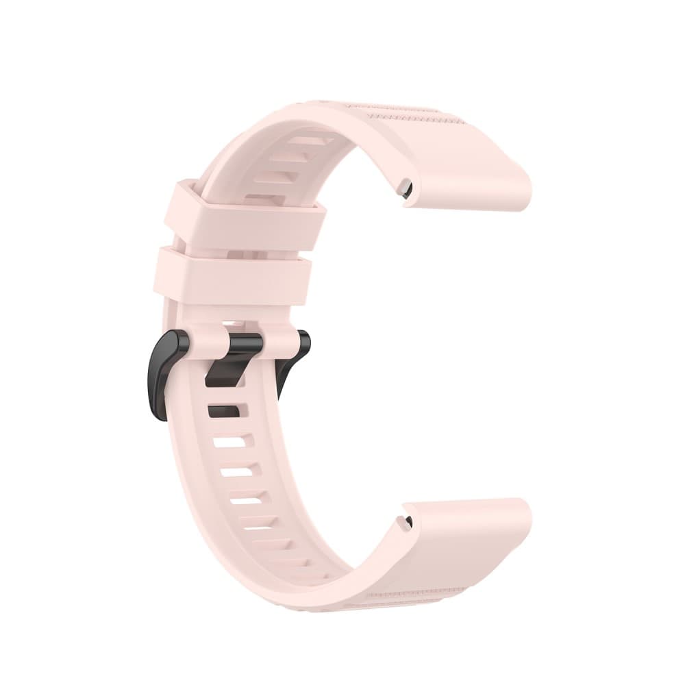 Garmin Fenix 6/6 Pro/5/5 Plus/Approach S62 etc. Klockarmband i silikon - Rosa