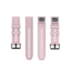 Garmin Fenix 7S/6S/6S Pro/5S/5S Plus Klockarmband i silikon - Rosa