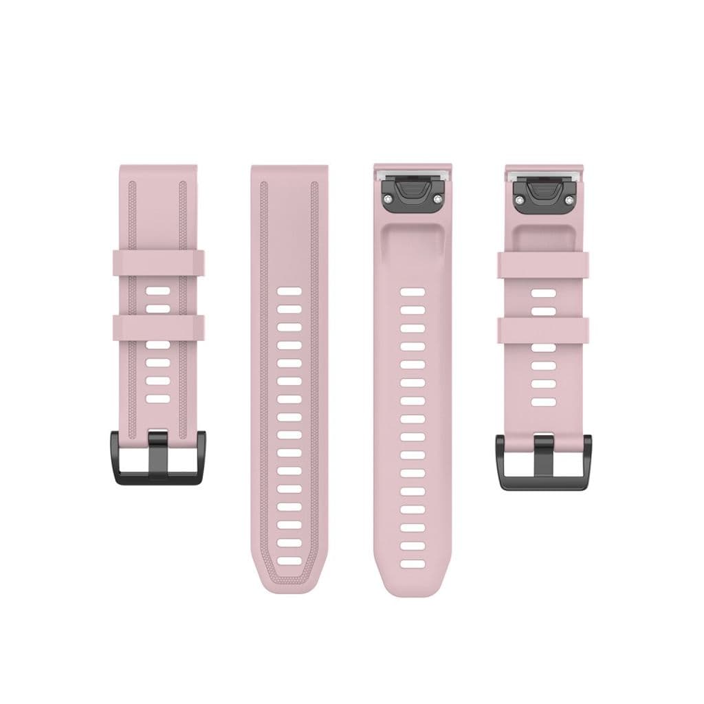 Garmin Fenix 7S/6S/6S Pro/5S/5S Plus Klockarmband i silikon - Rosa