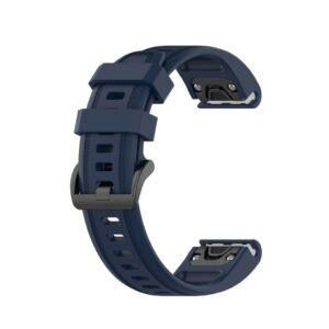 Garmin Fenix 7S/6S/6S Pro/5S/5S Plus Klockarmband i silikon - Blå
